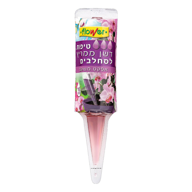 אמפולת טיפות דשן ממריץ לסחלבים Flower, 40 מ״ל