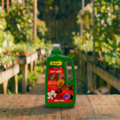 דשן לפורחים 1.3 ליטר flower